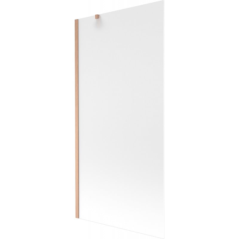 Mexen Next shower screen 1-wing 90 x 150 cm, frost, brushed copper - 895-090-000-00-30-65