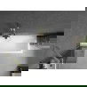 Mexen Next Bathtub Screen 1-Panel 50 x 150 cm, Graphite, Brushed Gold - 895-050-000-00-40-55