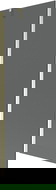 Mexen Next Bathtub Screen 1-Panel 70 x 150 cm, Graphite, Brushed Gold - 895-070-000-00-40-55