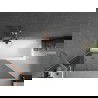 Mexen Next 1-wing bath screen 100 x 150 cm, graphite, brushed copper - 895-100-000-00-40-65