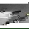 Mexen Next bathtub screen 1-wing 50 x 150 cm, graphite, brushed gun gray - 895-050-000-00-40-66