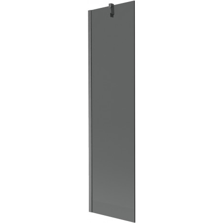 Mexen Next 1-wing Bath Screen 50 x 150 cm, Graphite, Brushed Gun Gray - 895-050-000-00-40-66
