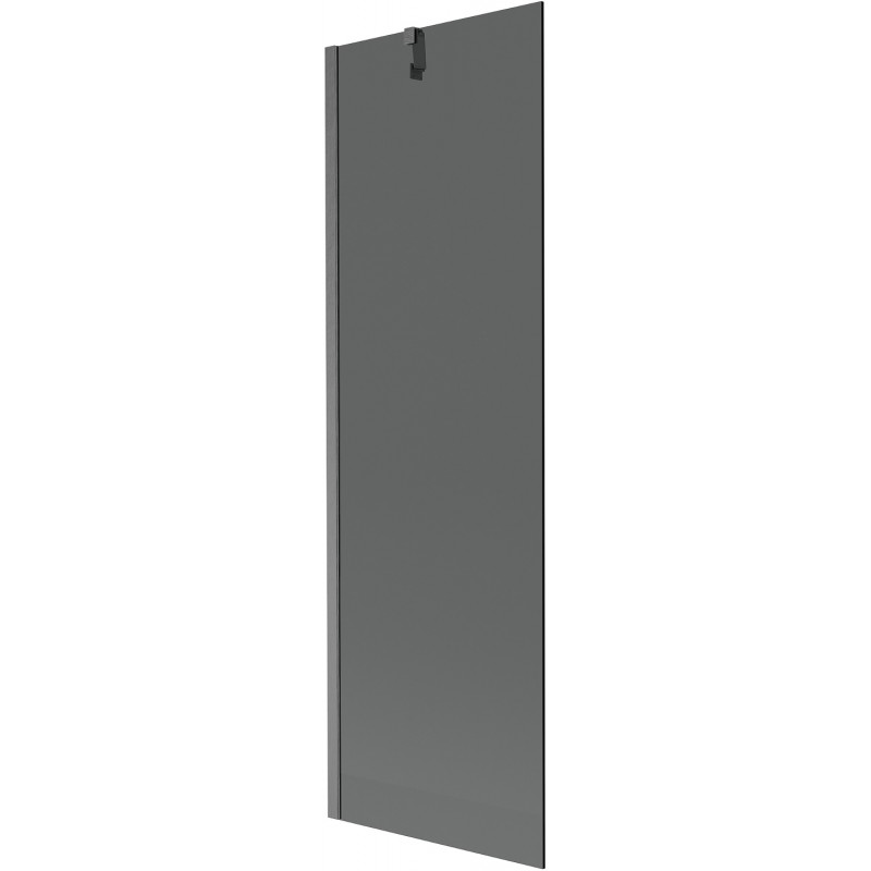 Mexen Next bath screen 1-wing 60 x 150 cm, graphite, brushed gun gray - 895-060-000-00-40-66