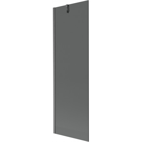 Mexen Next shower screen 1-panel 60 x 150 cm, graphite, brushed gun gray - 895-060-000-00-40-66