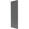 Mexen Next bath screen 1-wing 60 x 150 cm, graphite, brushed gun gray - 895-060-000-00-40-66