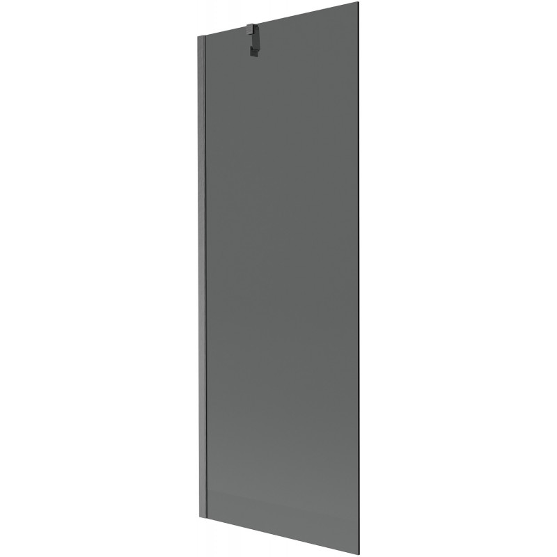 Mexen Next 1-wing shower screen 70 x 150 cm, graphite, brushed gun gray - 895-070-000-00-40-66