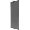 Mexen Next 1-wing Bath Screen 70 x 150 cm, Graphite, Brushed Gun Gray - 895-070-000-00-40-66