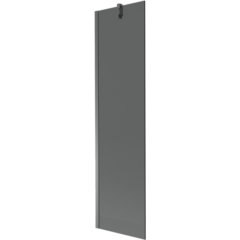 Mexen Next 1-Panel Bathtub Screen 50 x 150 cm, Graphite, Gun Metal - 895-050-000-00-40-95