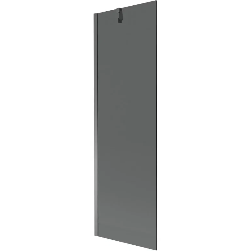 Mexen Next 1-wing bath screen 60 x 150 cm, graphite, gun metal - 895-060-000-00-40-95