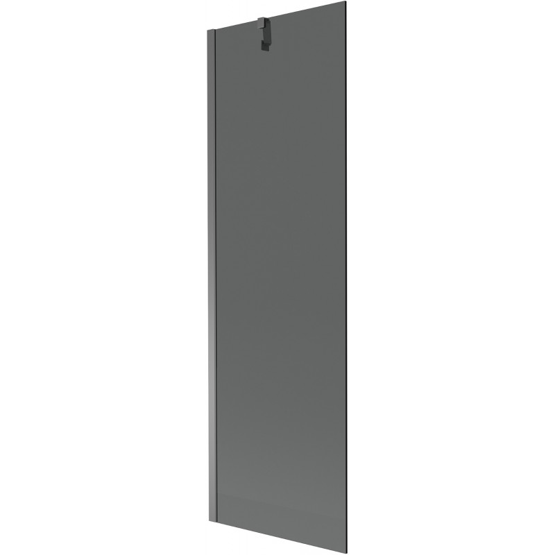 Mexen Next Bathtub Screen 1-Panel 60 x 150 cm, Graphite, Gun Metal - 895-060-000-00-40-95