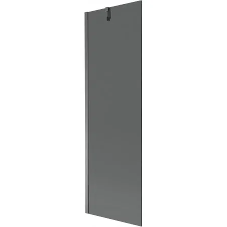 Mexen Next 1-wing bath screen 60 x 150 cm, graphite, gun metal - 895-060-000-00-40-95