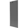 Mexen Next Bathtub Screen 1-Panel 70 x 150 cm, Graphite, Gun Metal - 895-070-000-00-40-95