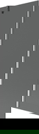 Mexen Next Bathtub Screen 1-Panel 70 x 150 cm, Graphite, Gun Metal - 895-070-000-00-40-95