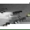Mexen Next Bathtub Screen 1-Panel 70 x 150 cm, Graphite, Gun Metal - 895-070-000-00-40-95