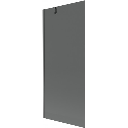 Mexen Next single-panel bath screen 80 x 150 cm, graphite, gun metal - 895-080-000-00-40-95