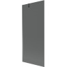 Mexen Next 1-wing Bath Screen 80 x 150 cm, Graphite, Gun Metal - 895-080-000-00-40-95