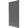 Mexen Next bath screen 1-wing 90 x 150 cm, graphite, gun metal - 895-090-000-00-40-95