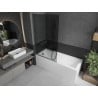 Mexen Next bathtub screen 1-wing 100 x 150 cm, graphite, gun metal - 895-100-000-00-40-95