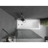 Mexen Next bathtub screen 1-wing 100 x 150 cm, graphite, gun metal - 895-100-000-00-40-95