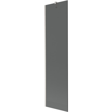 Mexen Next shower screen 1-wing 50 x 150 cm, graphite, brushed nickel - 895-050-000-00-40-97