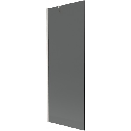 Mexen Next Bathtub Screen 1-Panel 70 x 150 cm, Graphite, Brushed Nickel - 895-070-000-00-40-97