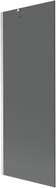 Mexen Next 1-wing bathtub screen 70 x 150 cm, graphite, brushed nickel - 895-070-000-00-40-97