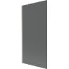 Mexen Next 1-wing Bath Screen 90 x 150 cm, Graphite, Brushed Nickel - 895-090-000-00-40-97