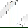 Mexen Next 1-wing Bath Screen 70 x 150 cm, Black Pattern, Brushed Copper - 895-070-000-00-70-65