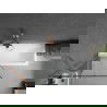 Mexen Next bathtub screen 1-panel 80 x 150 cm, black pattern, brushed copper - 895-080-000-00-70-65