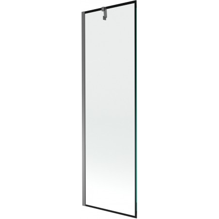 Mexen Next 1-wing Bathtub Screen 60 x 150 cm, Black Pattern, Gun Metal - 895-060-000-00-70-95