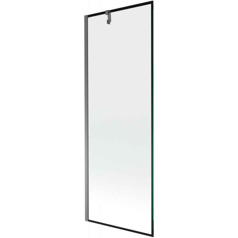 Mexen Next 1-wing Bath Screen 70 x 150 cm, Black Pattern, Gun Metal - 895-070-000-00-70-95