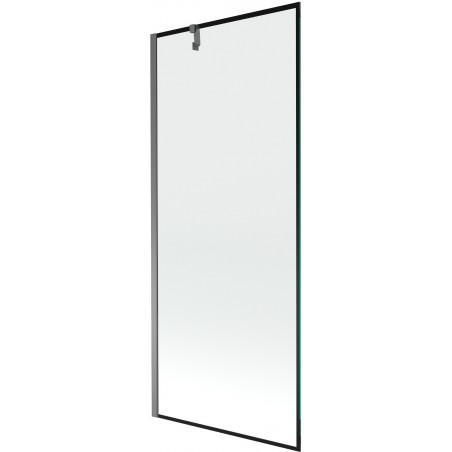 Mexen Next 1-wing Bath Screen 80 x 150 cm, Black Pattern, Gun Metal - 895-080-000-00-70-95
