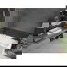 Mexen Next single-panel bathtub screen 50 x 150 cm, black pattern, brushed nickel - 895-050-000-00-70-97