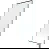 Mexen Next shower screen 1-winged 80 x 150 cm, black pattern, brushed nickel - 895-080-000-00-70-97