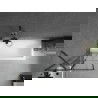 Mexen Next 1-panel Bath Screen 60 x 150 cm, Black Pattern, Gun Metal - 895-060-000-00-77-95