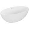 Mexen Nike freestanding bath 175 x 100 cm, white, chrome overflow - 54071751000-01