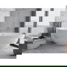 Mexen Nike freestanding bathtub 175 x 100 cm, white, chrome overflow - 54071751000-01
