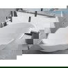 Mexen Nike freestanding bathtub 175 x 100 cm, white, overflow white - 54071751000-20