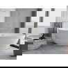 Mexen Nike freestanding bathtub 175 x 100 cm, white, brushed gold overflow - 54071751000-55