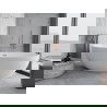 Mexen Nike freestanding bathtub 175 x 100 cm, white, brushed copper overflow - 54071751000-65