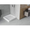 Mexen Rio square shower tray 90 x 90 cm, White - 45109090