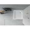 Mexen Rio square shower tray 90 x 90 cm, White - 45109090