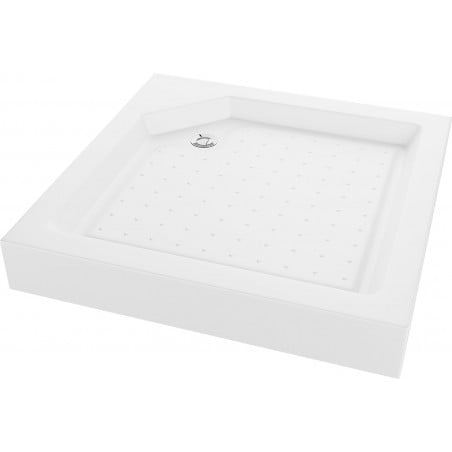 Mexen Rio square shower tray 90 x 90 cm, White - 45109090