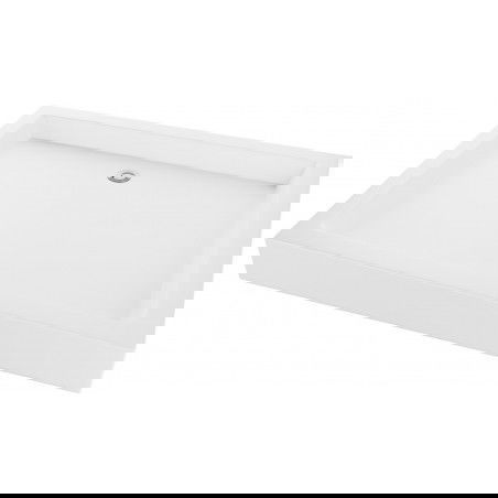 Mexen Rio rectangular shower tray 100 x 80 cm, White - 45108010