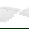 Mexen Rio rectangular shower tray 100 x 80 cm, White - 45108010