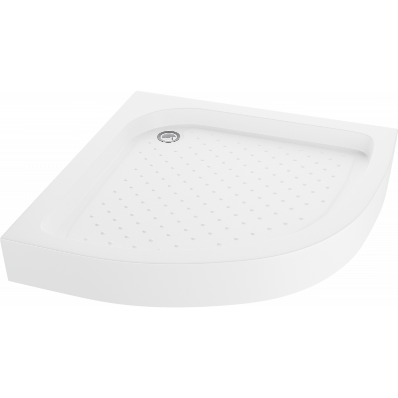 Mexen Rio Semi-Circular Shower Tray 90 x 90 cm, White - 47109090