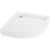 Mexen Rio semicircular shower tray 90 x 90 cm, white - 47109090
