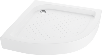 Mexen Rio semicircular shower tray 90 x 90 cm, white - 47109090