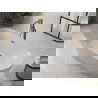Mexen Roxy freestanding bathtub 180 x 85 cm, white, gun metal overflow - 51201808500-95