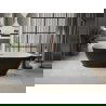 Mexen Roxy freestanding bathtub 180 x 85 cm, white/black, brushed copper overflow - 51201808575-65